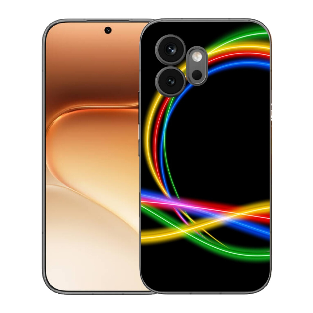 mmCase gélhuzat az Honor 600-hoz – neonkörök