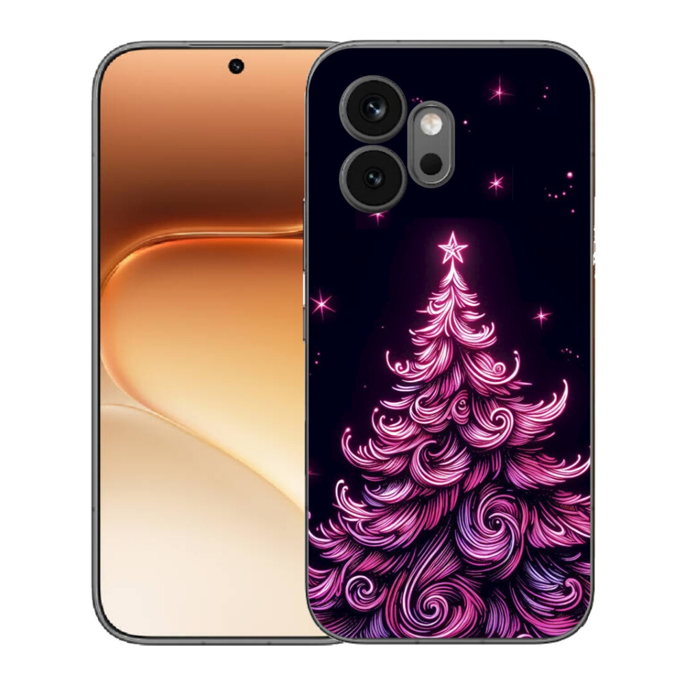 mmCase gél tok az Honor 600-hoz – neon karácsonyfa 2