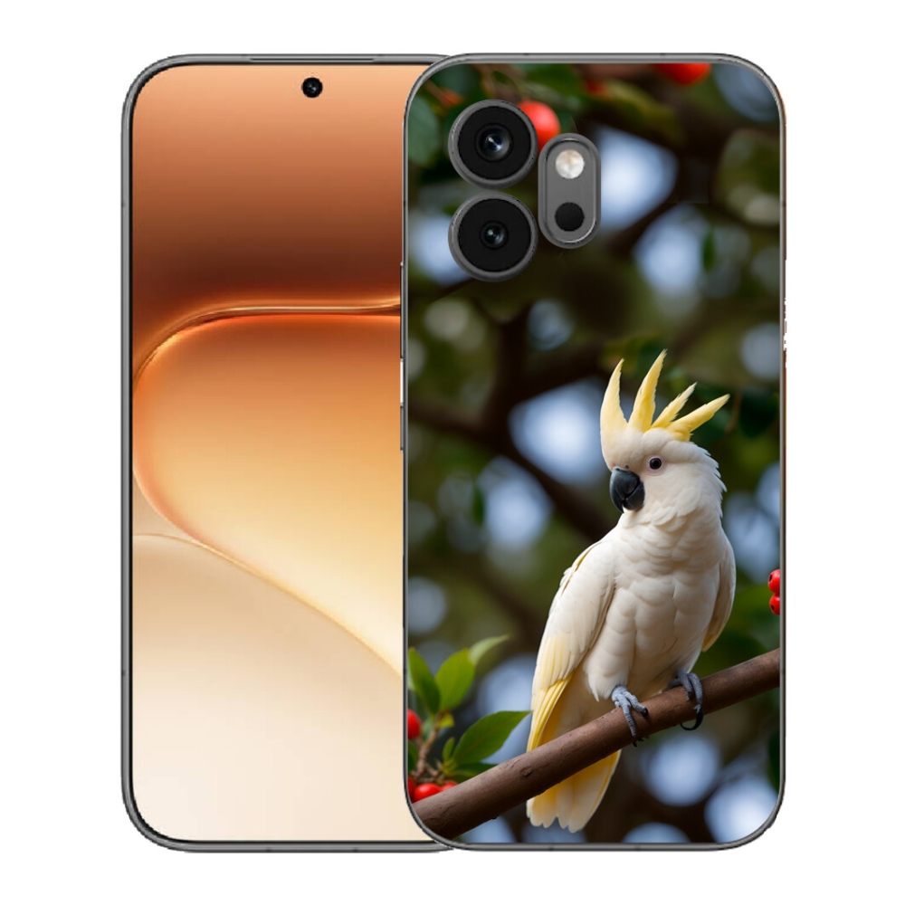 mmCase gélhuzat az Honor 600-hoz – kakadu papagáj 3
