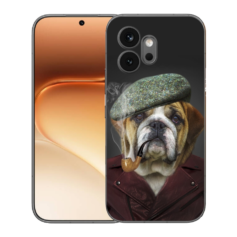 mmCase géltok az Honor 600-hoz – pipázó kutya