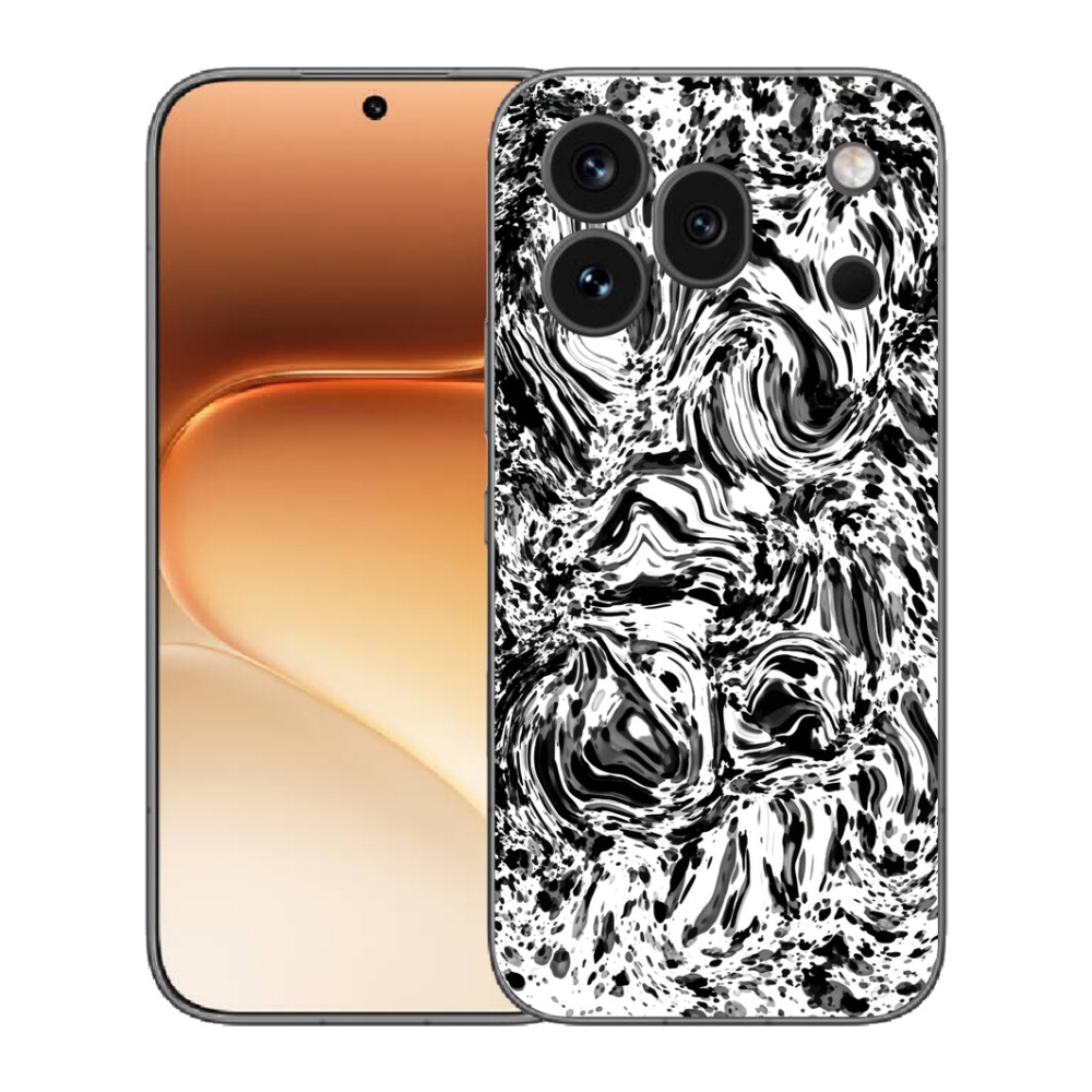 mmCase gél tok az Honor 600 Pro-hoz – absztrakt 4