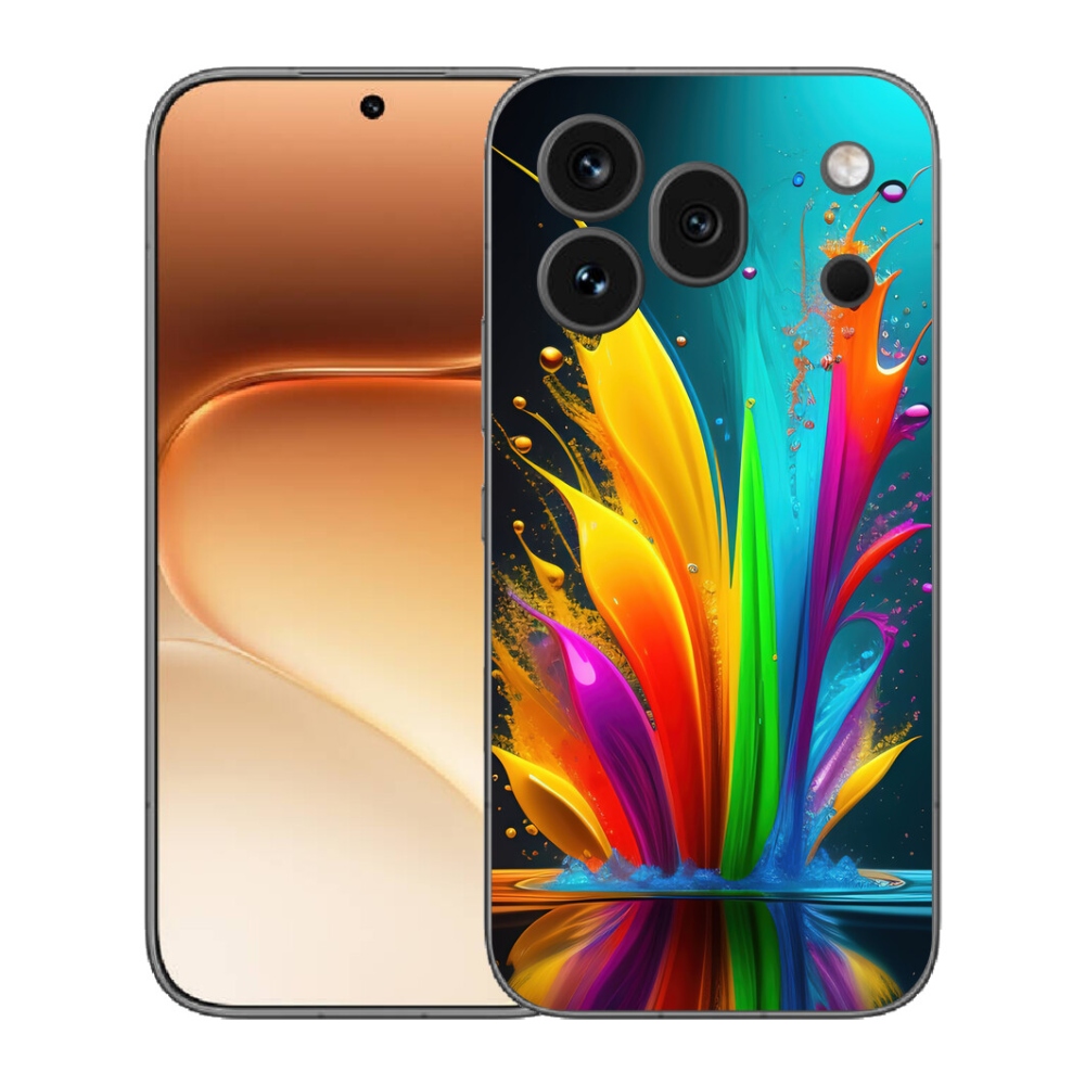 mmCase gél tok az Honor 600 Pro-hoz – absztrakt motívum 1