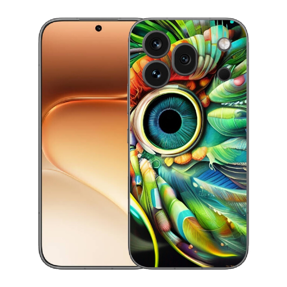 mmCase gél tok az Honor 600 Pro-hoz – absztrakt motívum 18