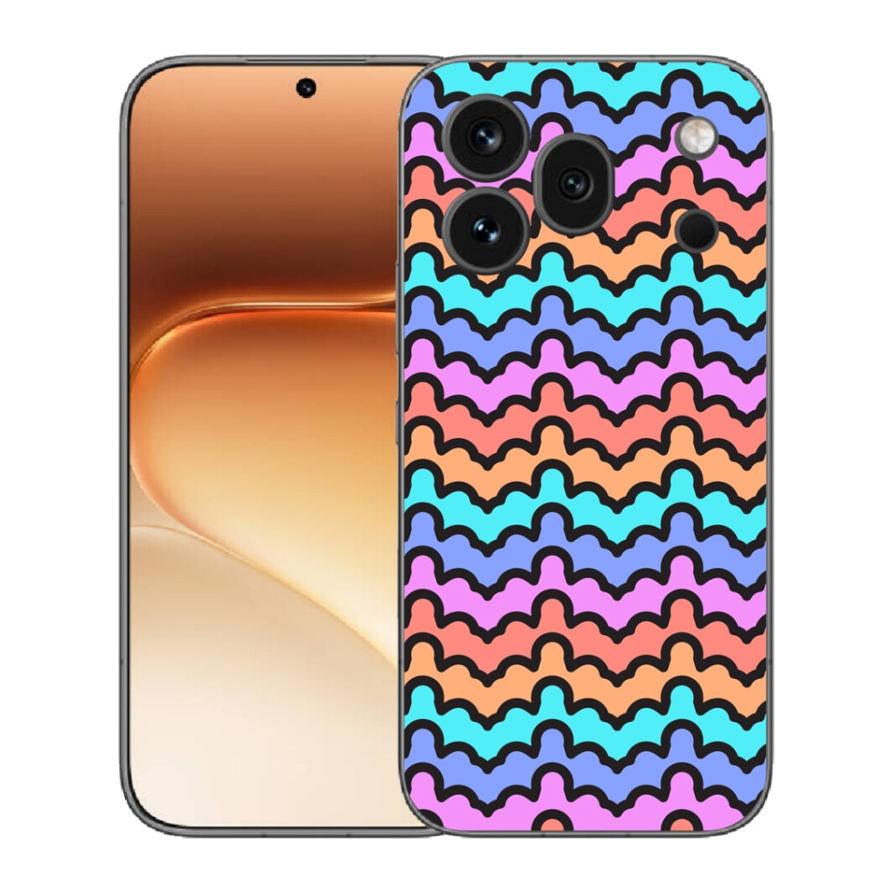 mmCase gélhuzat az Honor 600 Pro-hoz – absztrakt motívum 30