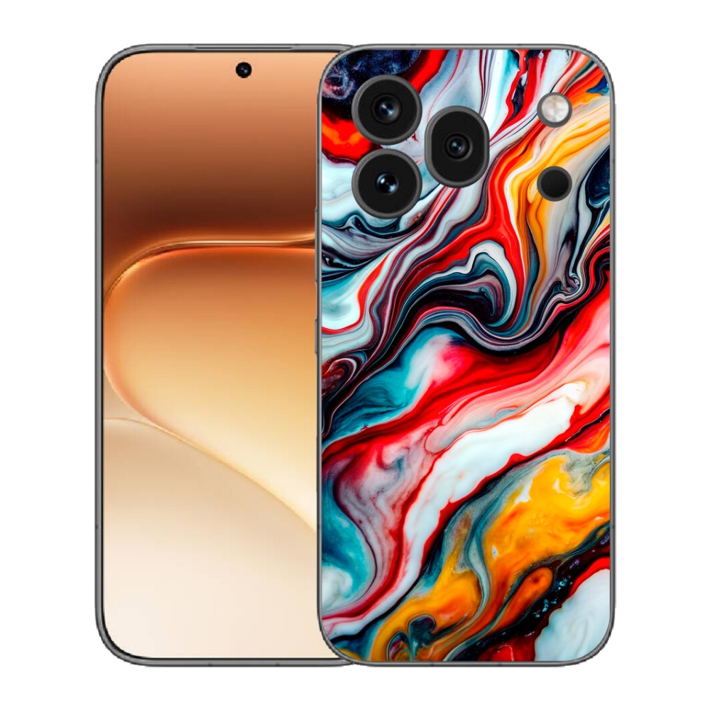 mmCase gélhuzat az Honor 600 Pro-hoz – absztrakt motívum 35