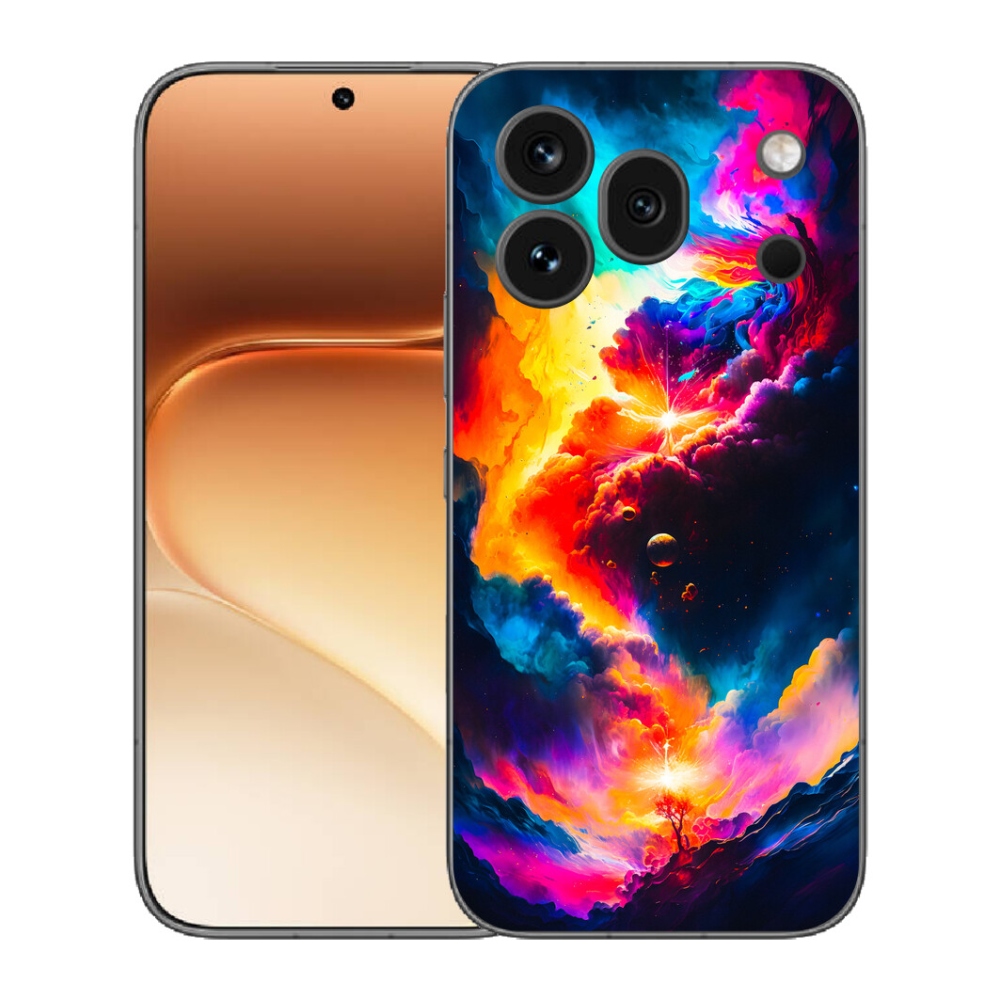 mmCase gélhuzat az Honor 600 Pro-hoz – absztrakt motívum