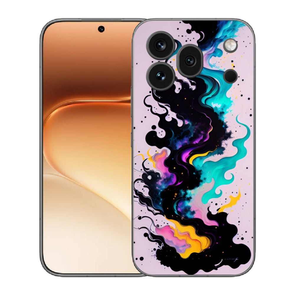mmCase gélhuzat az Honor 600 Pro-hoz – absztrakt motívum 4