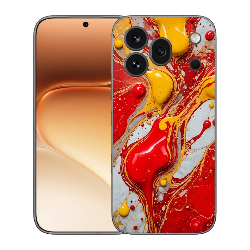 mmCase gélhuzat az Honor 600 Pro-hoz – absztrakt motívum 42