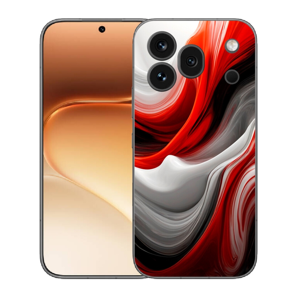 mmCase gélhuzat az Honor 600 Pro-hoz – absztrakt motívum 47