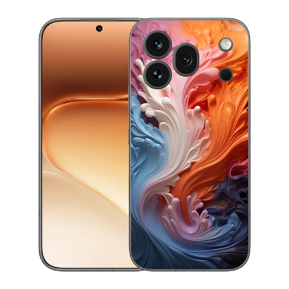mmCase gélhuzat az Honor 600 Pro-hoz – absztrakt motívum 8