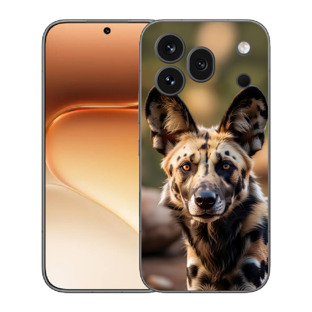 mmCase gél tok az Honor 600 Pro-hoz – afrikai vadkutya