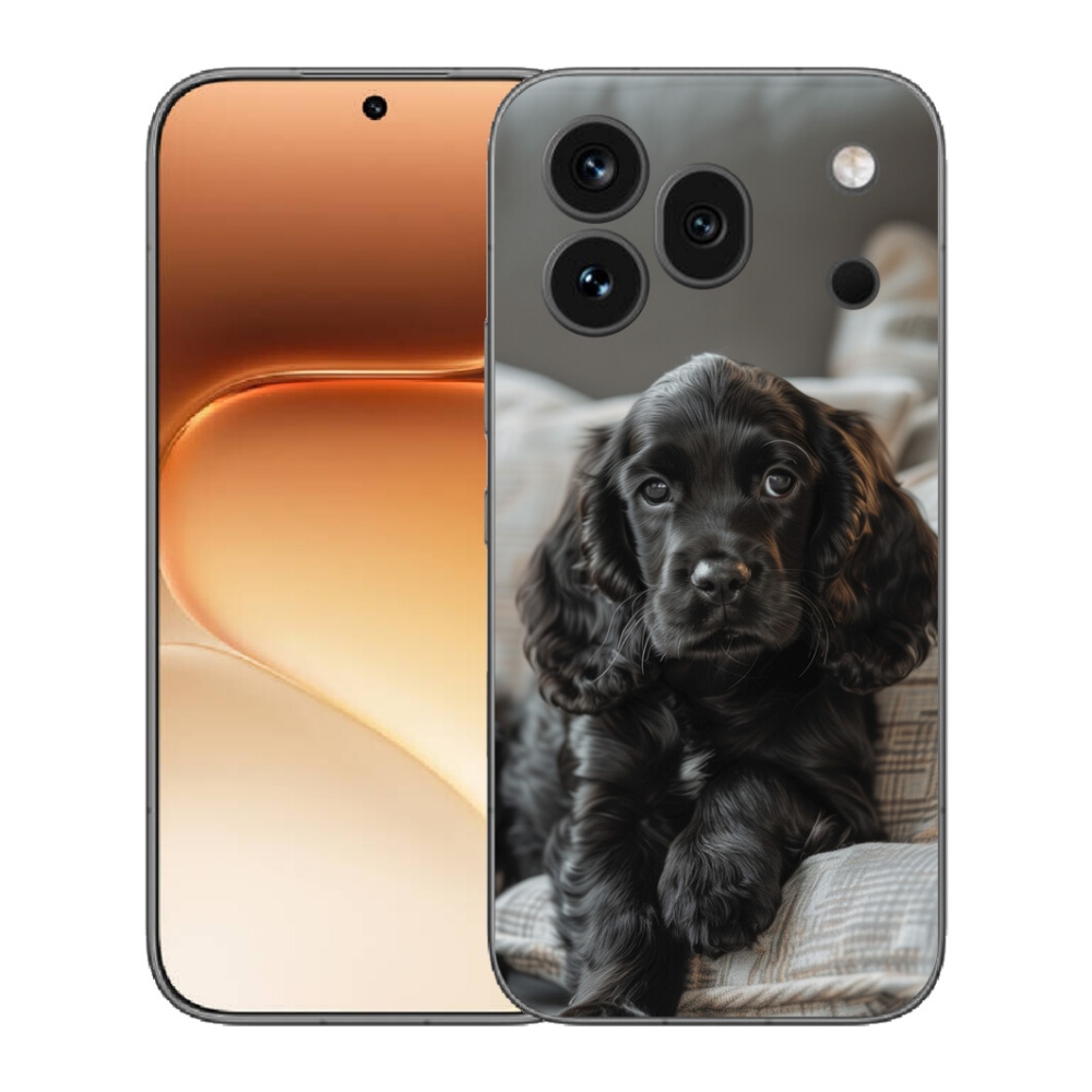 mmCase gél tok az Honor 600 Pro-hoz – angol cocker spániel