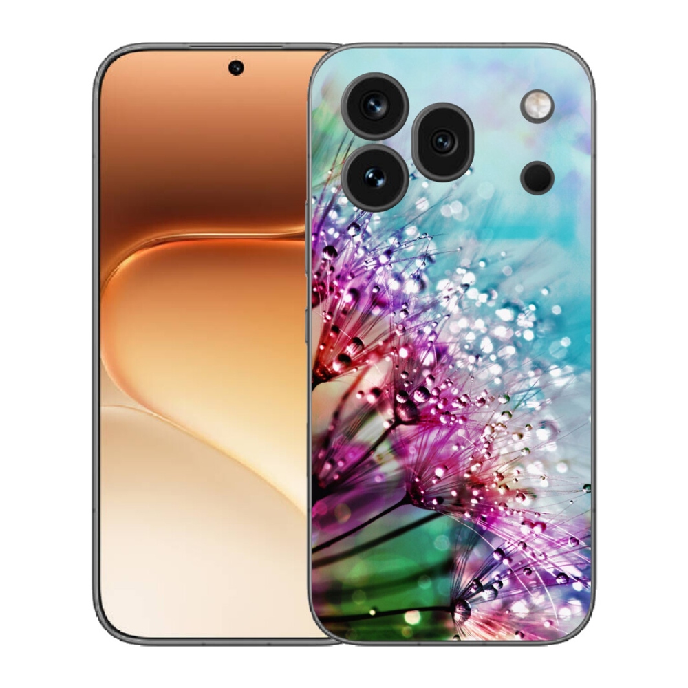 mmCase gél tok az Honor 600 Pro-hoz – színes virágok