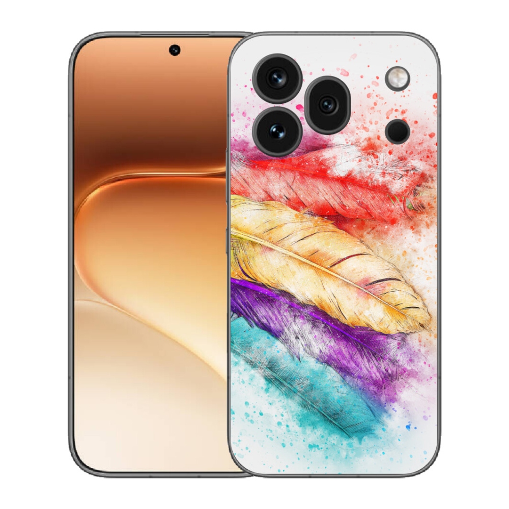 mmCase gél tok az Honor 600 Pro-hoz – színes tollak