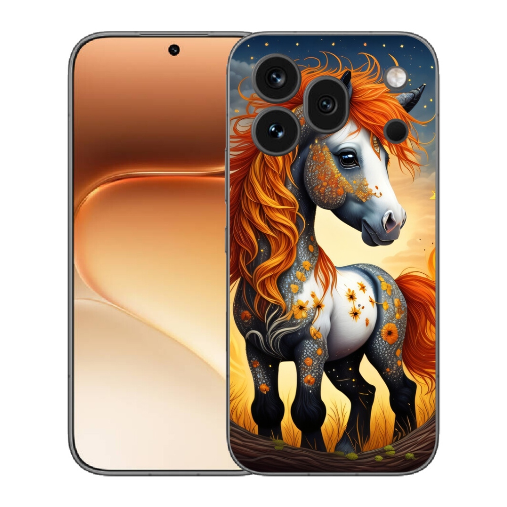 mmCase gél tok az Honor 600 Pro-hoz – színes póni
