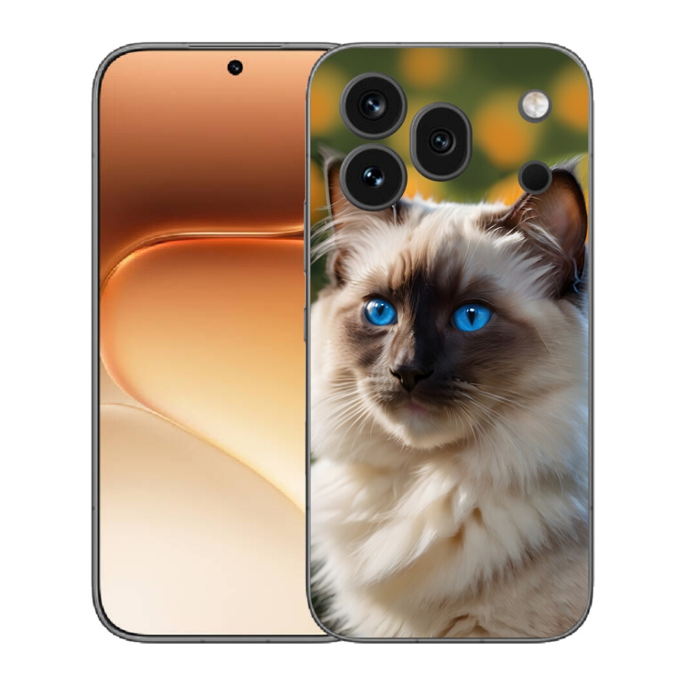 mmCase gél tok az Honor 600 Pro-hoz – fehér ragdoll