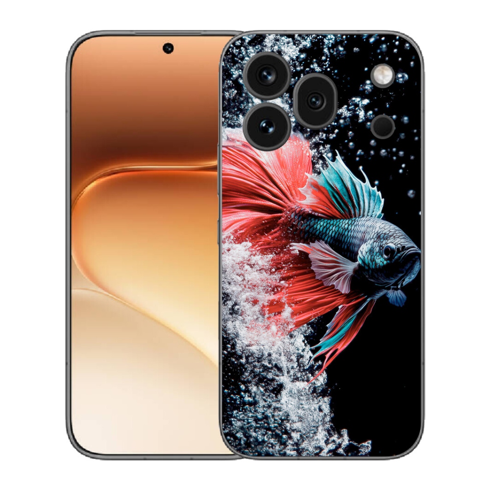 mmCase gél tok az Honor 600 Pro-hoz – színes harcosnő