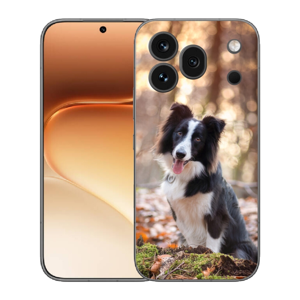 mmCase gél tok az Honor 600 Pro-hoz – border collie 1