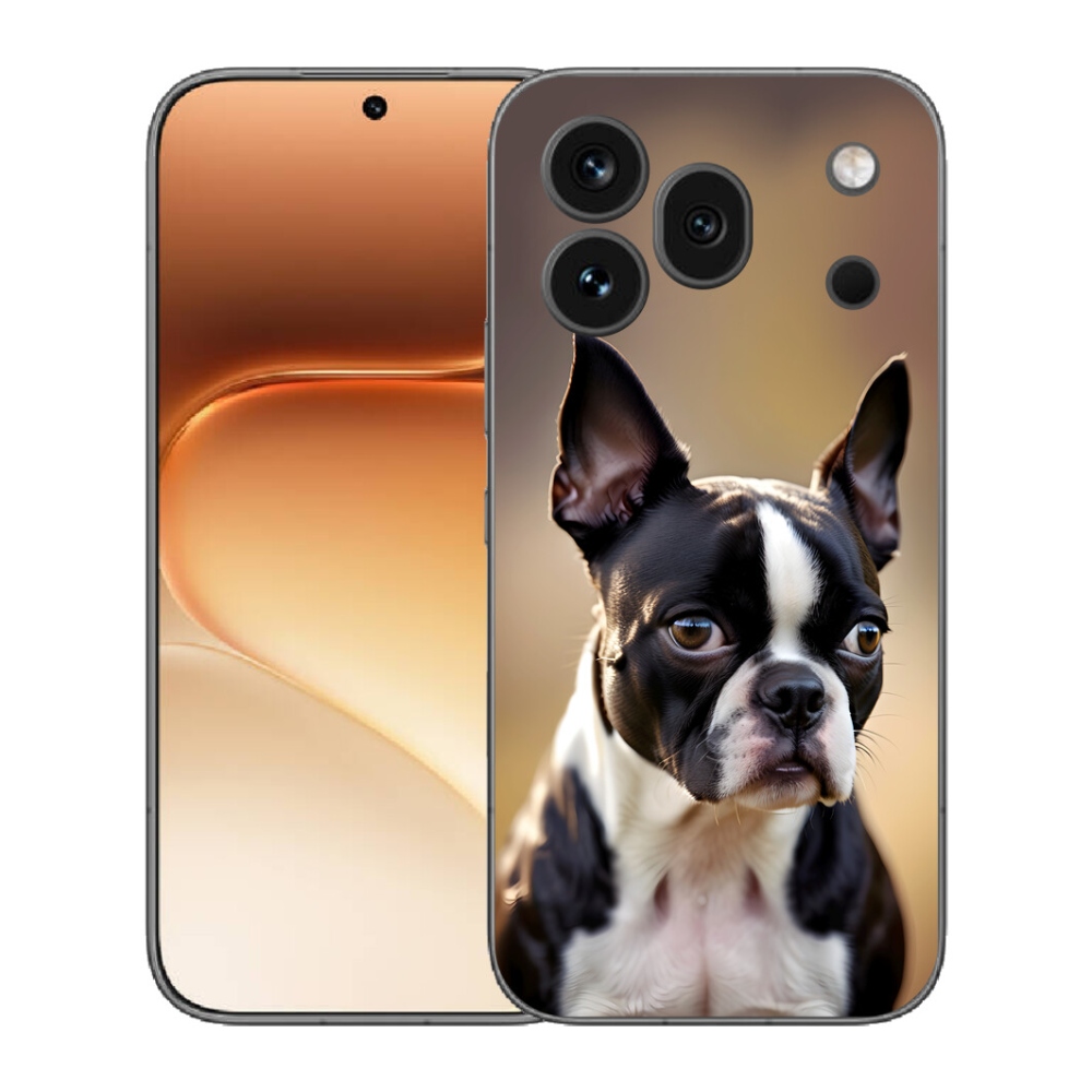 mmCase gél tok az Honor 600 Pro-hoz – bostoni terrier