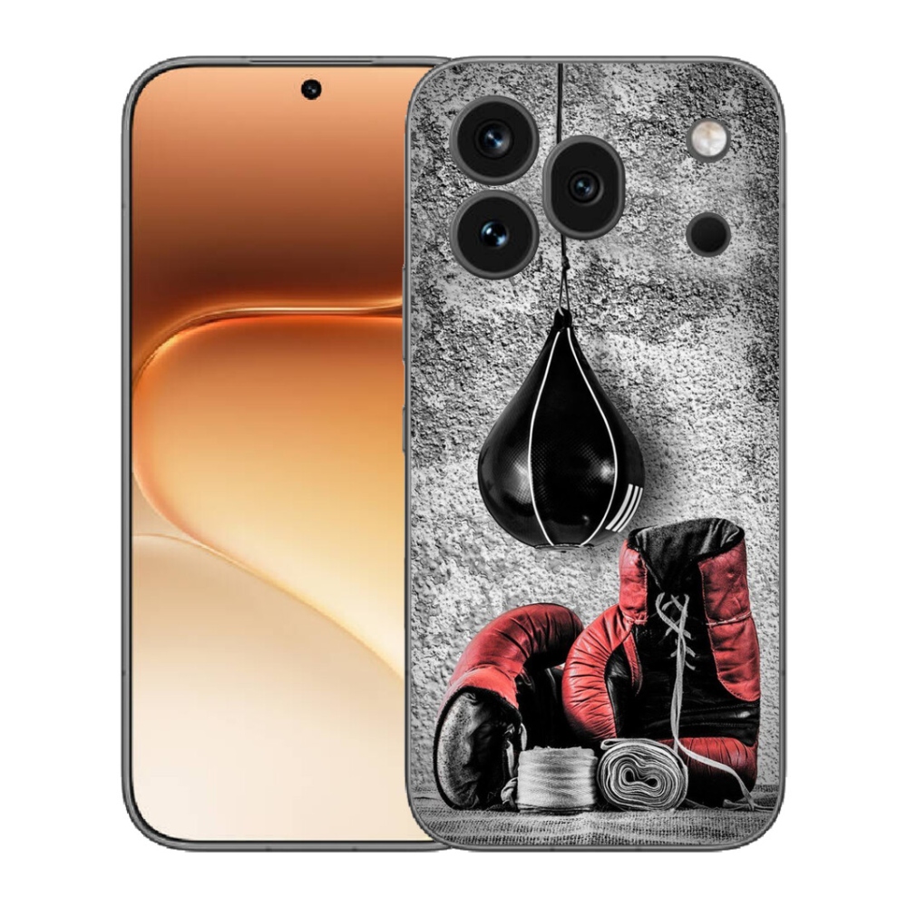mmCase gélhuzat az Honor 600 Pro-hoz – bokszzsák és kesztyű