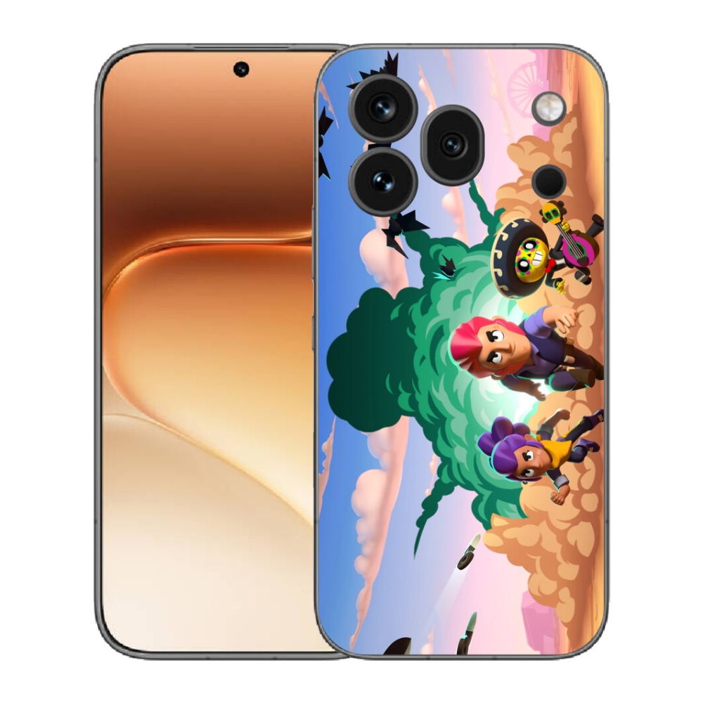 mmCase gél tok az Honor 600 Pro-hoz – Brawl Stars