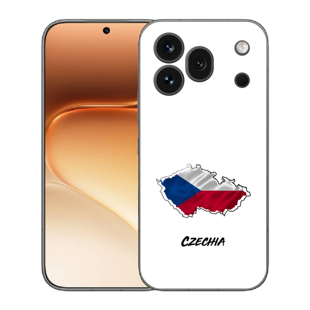 mmCase gélhuzat az Honor 600 Pro-hoz – Czechia, fehér háttér