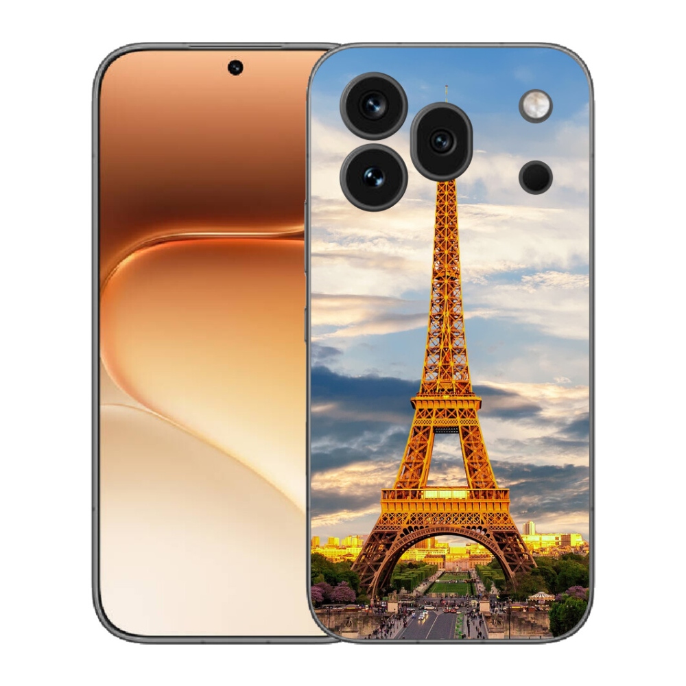 mmCase gél tok az Honor 600 Pro-hoz – Eiffel-torony 3