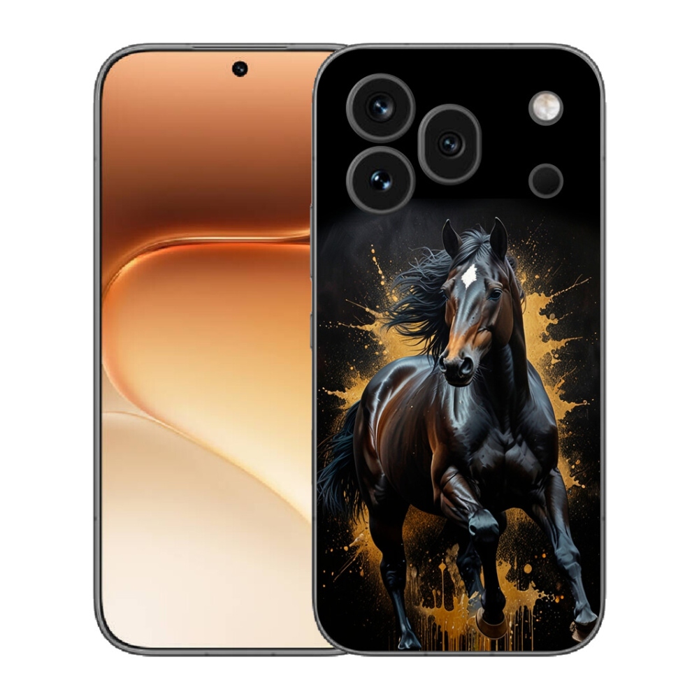 mmCase gél tok az Honor 600 Pro-hoz – elegáns fekete