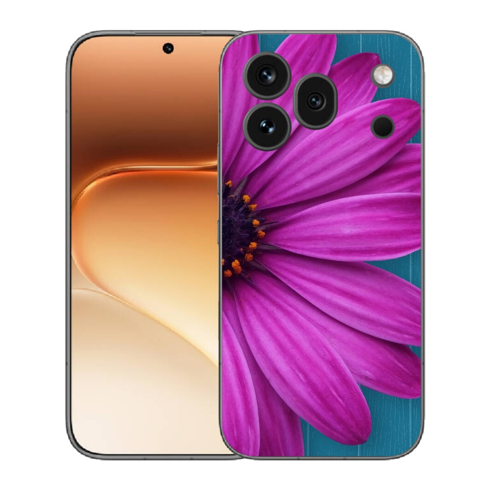 mmCase gélhuzat az Honor 600 Pro-hoz – lila margaréta