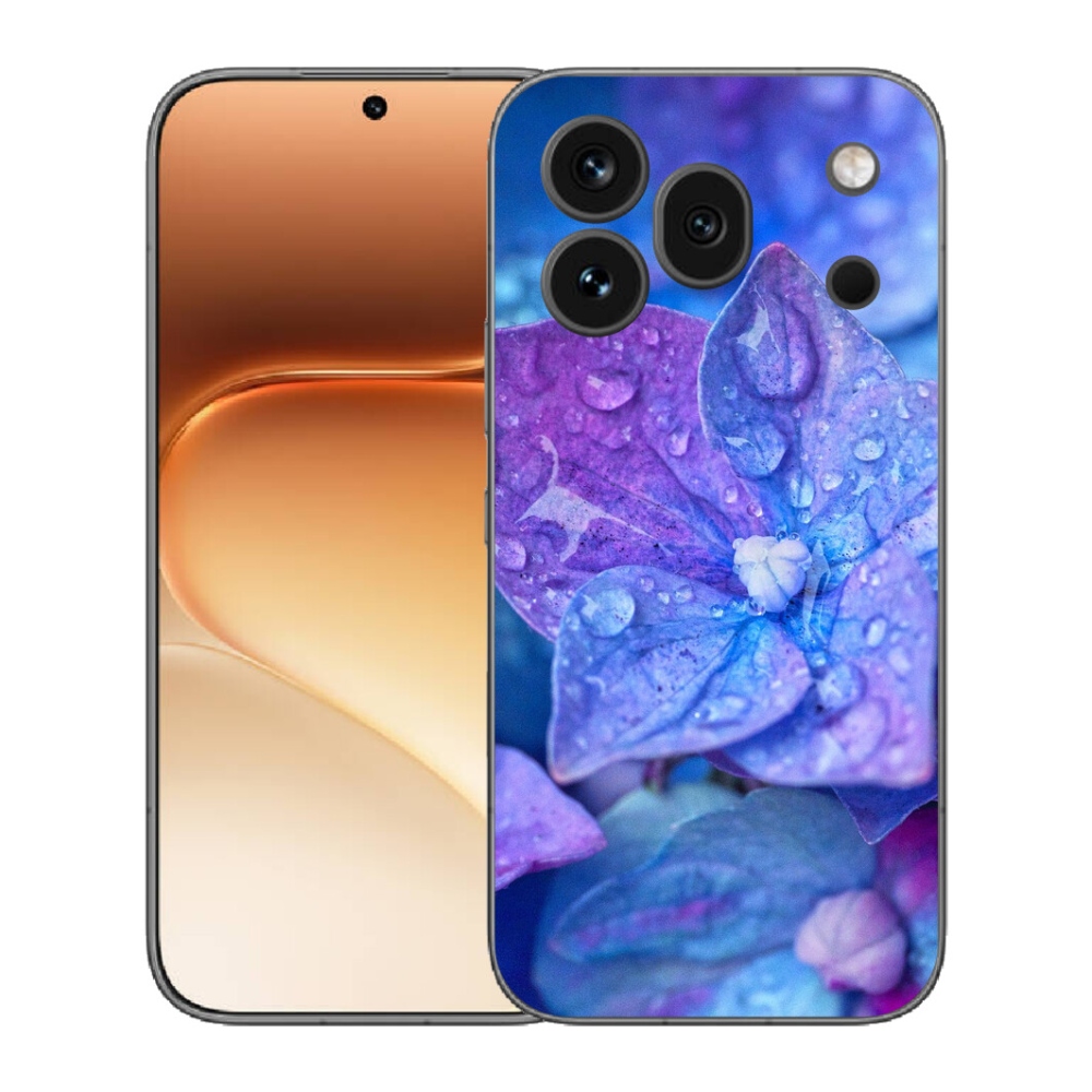 mmCase gél tok az Honor 600 Pro-hoz – lila virág