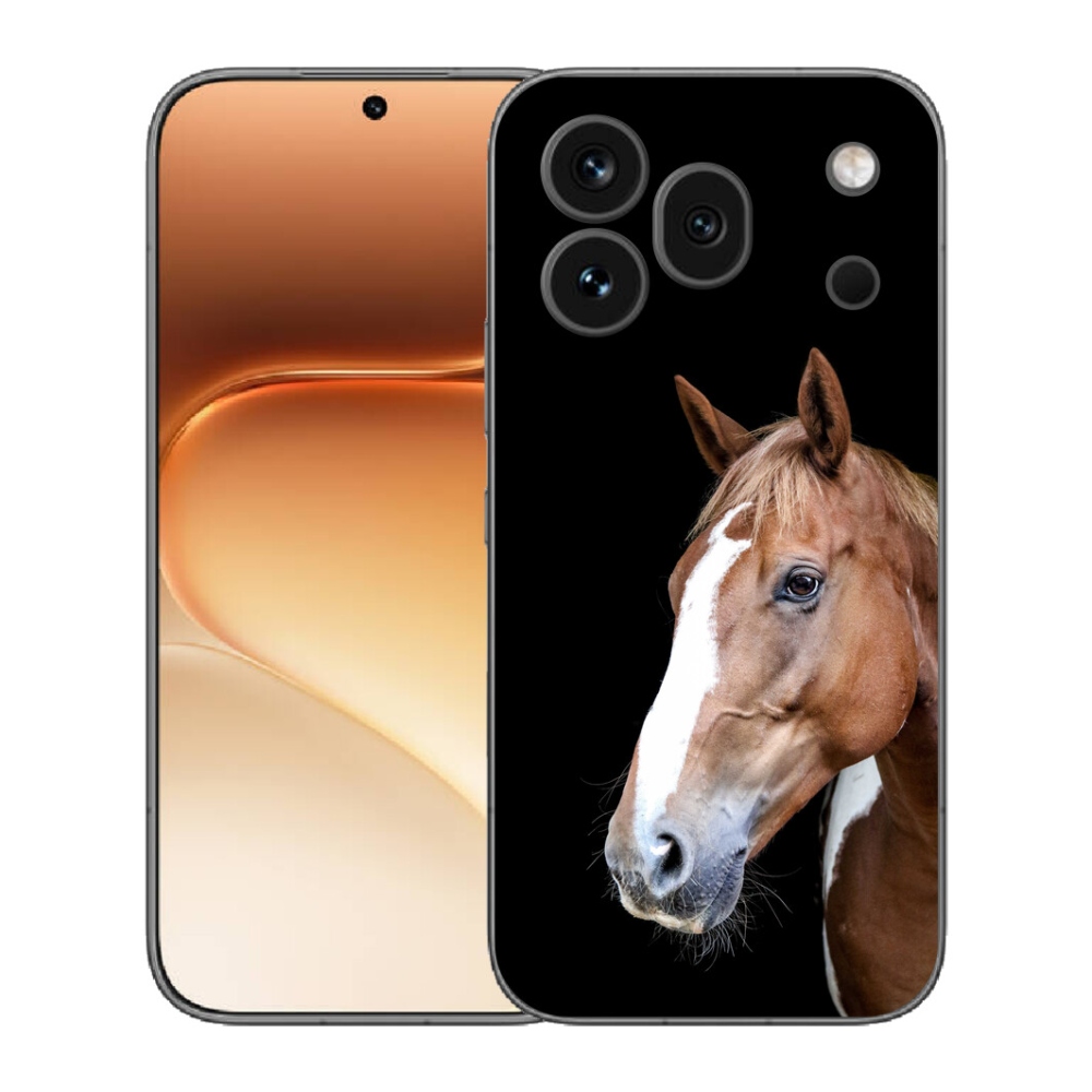 mmCase gélhuzat az Honor 600 Pro-hoz – barna ló 3