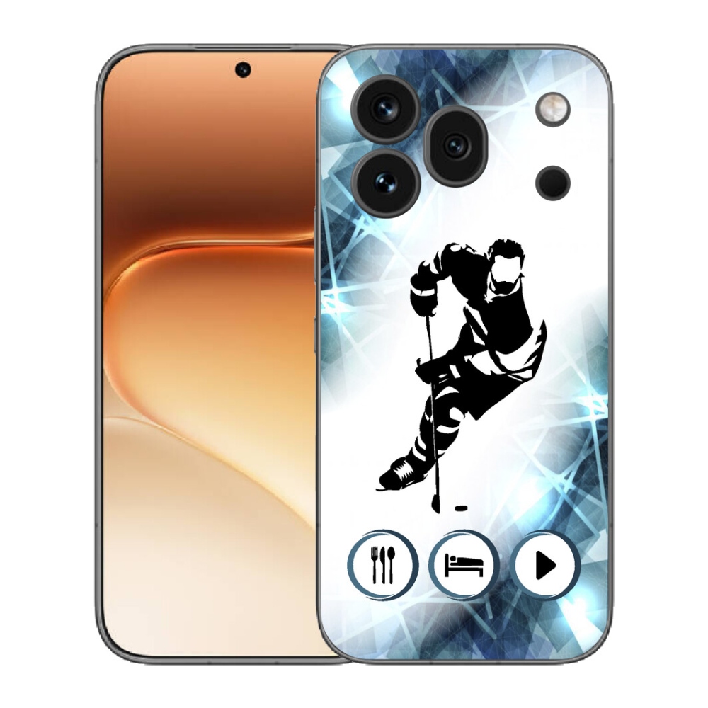mmCase gél tok az Honor 600 Pro-hoz – jégkorong 1