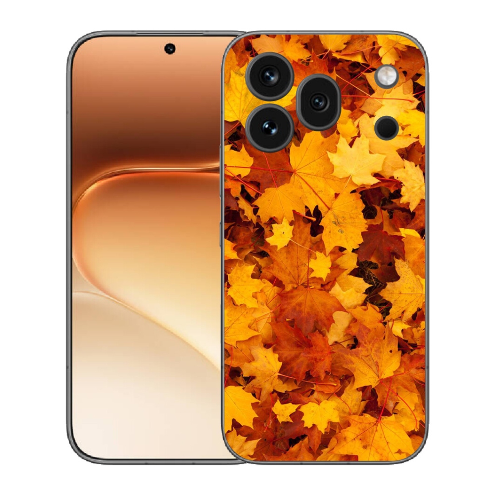 mmCase gél tok az Honor 600 Pro-hoz – juharlevelek