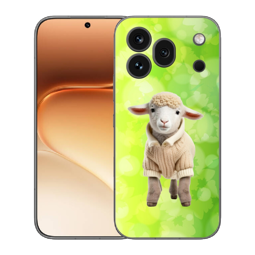 mmCase gél tok az Honor 600 Pro-hoz – bárány pulóverben