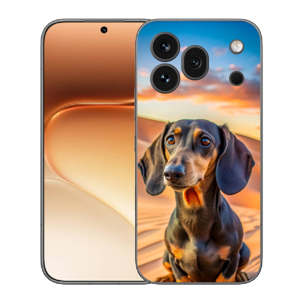 mmCase gél tok az Honor 600 Pro-hoz – dachshund 3 