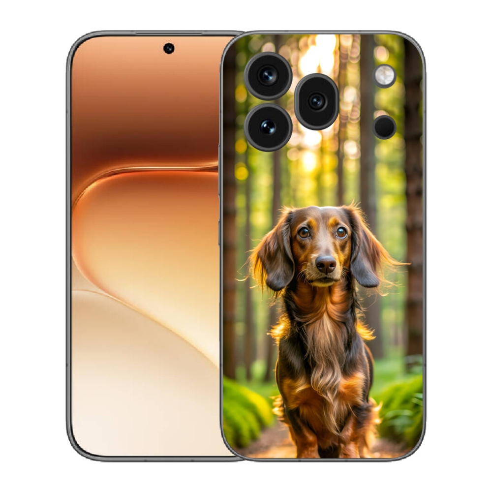 mmCase gél tok az Honor 600 Pro-hoz – dachshund 4