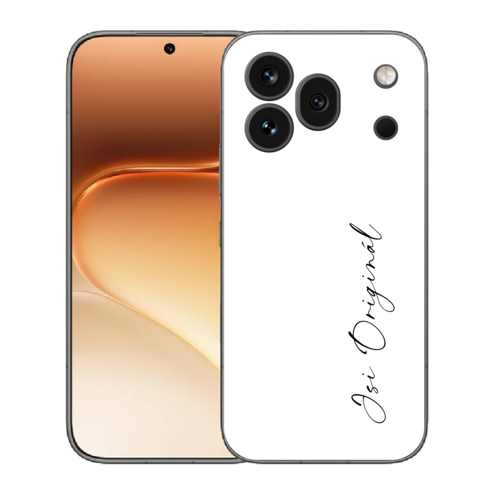 mmCase gél tok az Honor 600 Pro-hoz – eredeti, fehér háttérrel