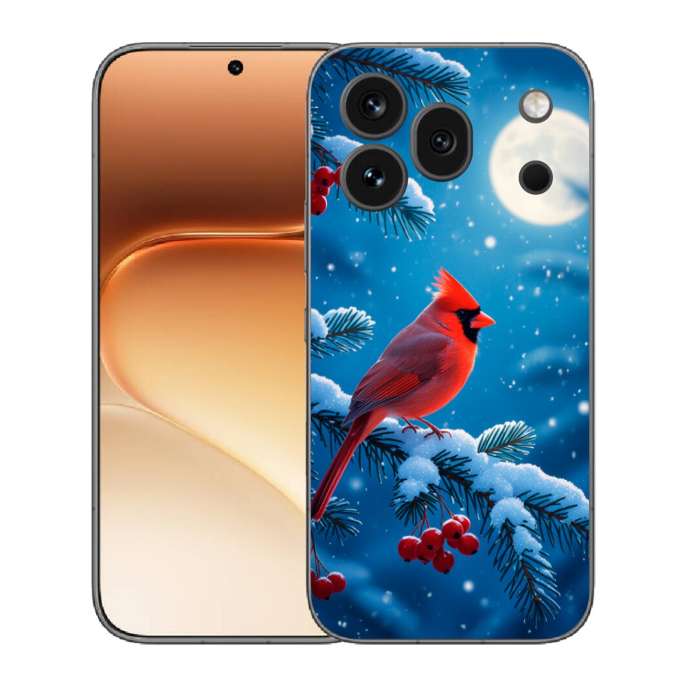 mmCase gél tok az Honor 600 Pro-hoz – bíborvörös