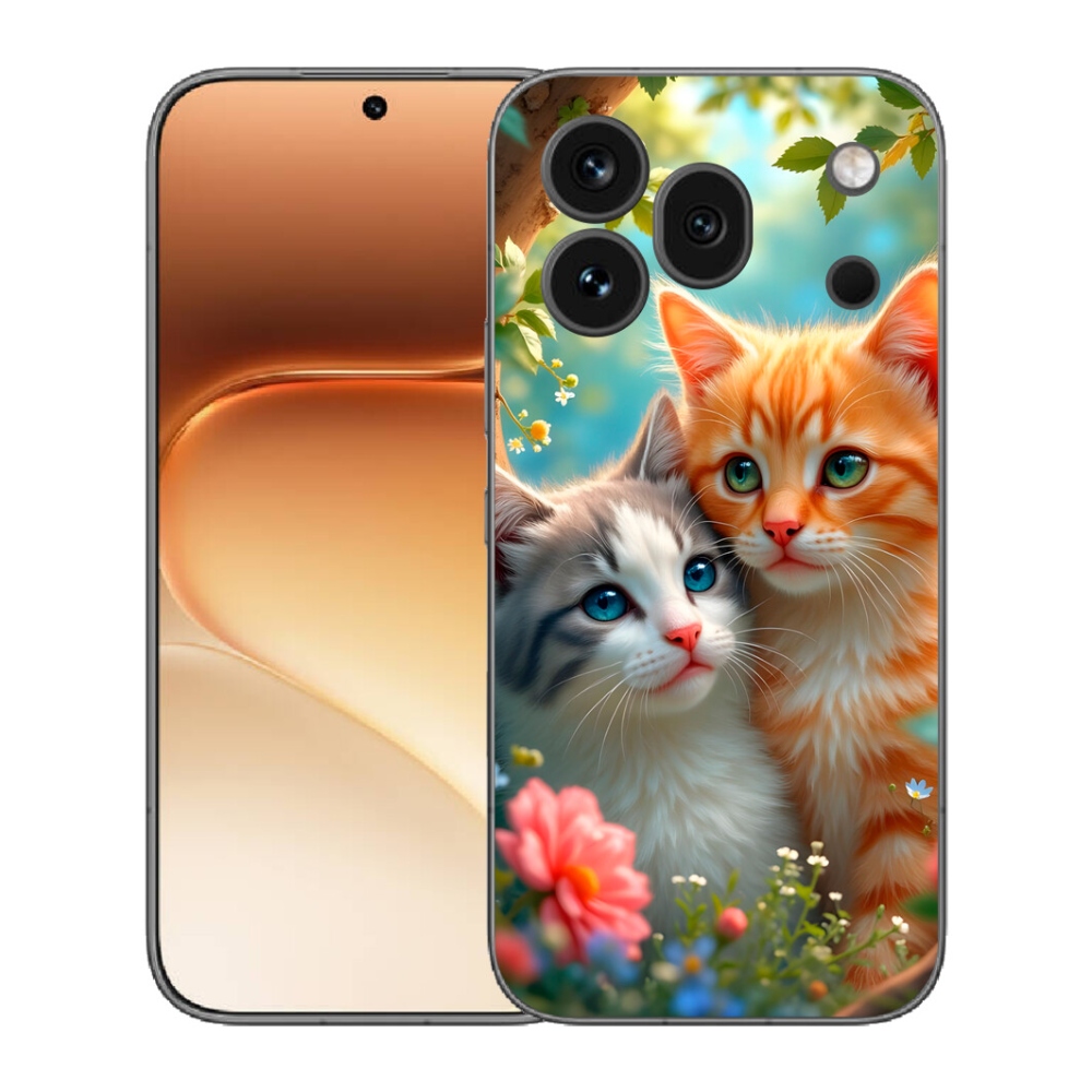 mmCase gél tok az Honor 600 Pro-hoz – Macska szerelem 2