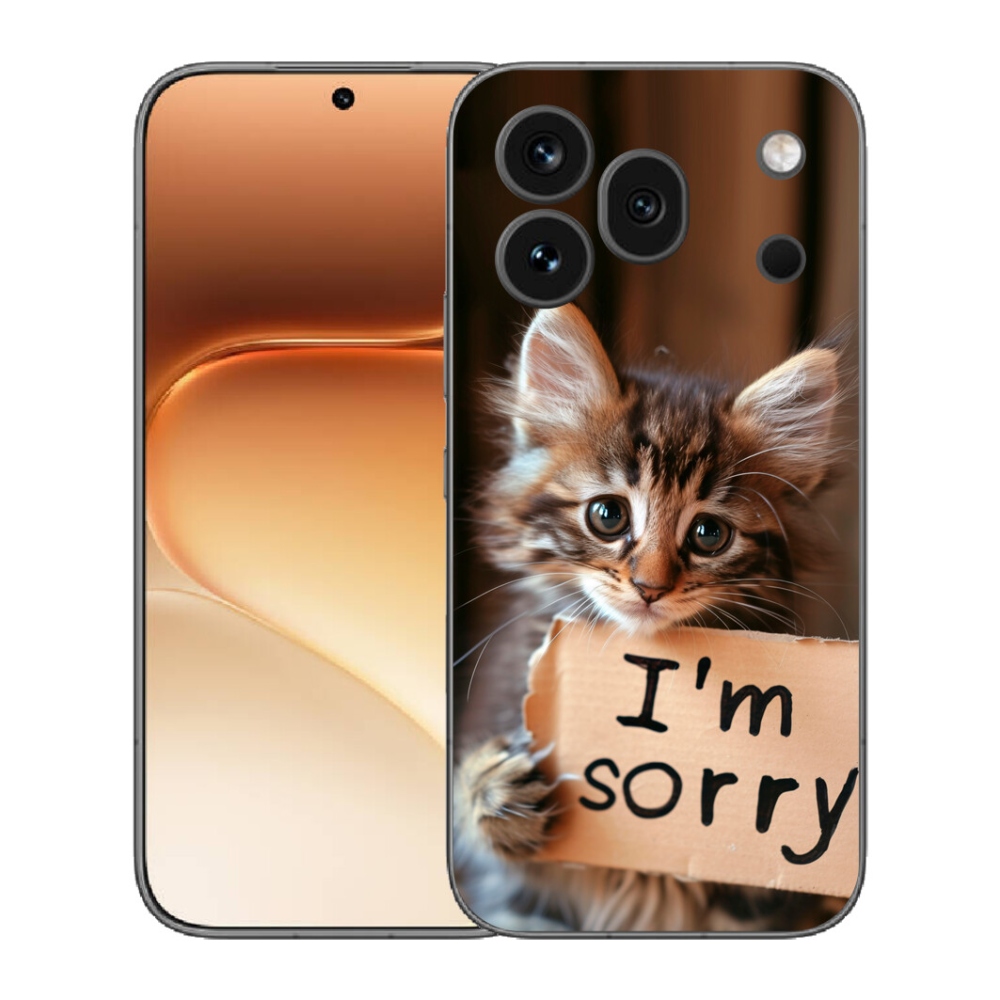 mmCase gél tok az Honor 600 Pro-hoz – macskás mintás