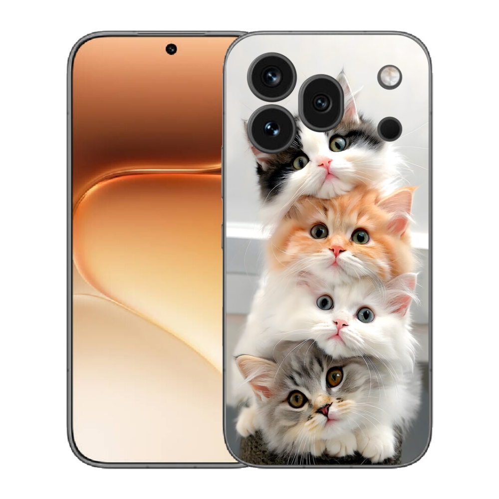 mmCase gél tok az Honor 600 Pro-hoz – macskás csapat