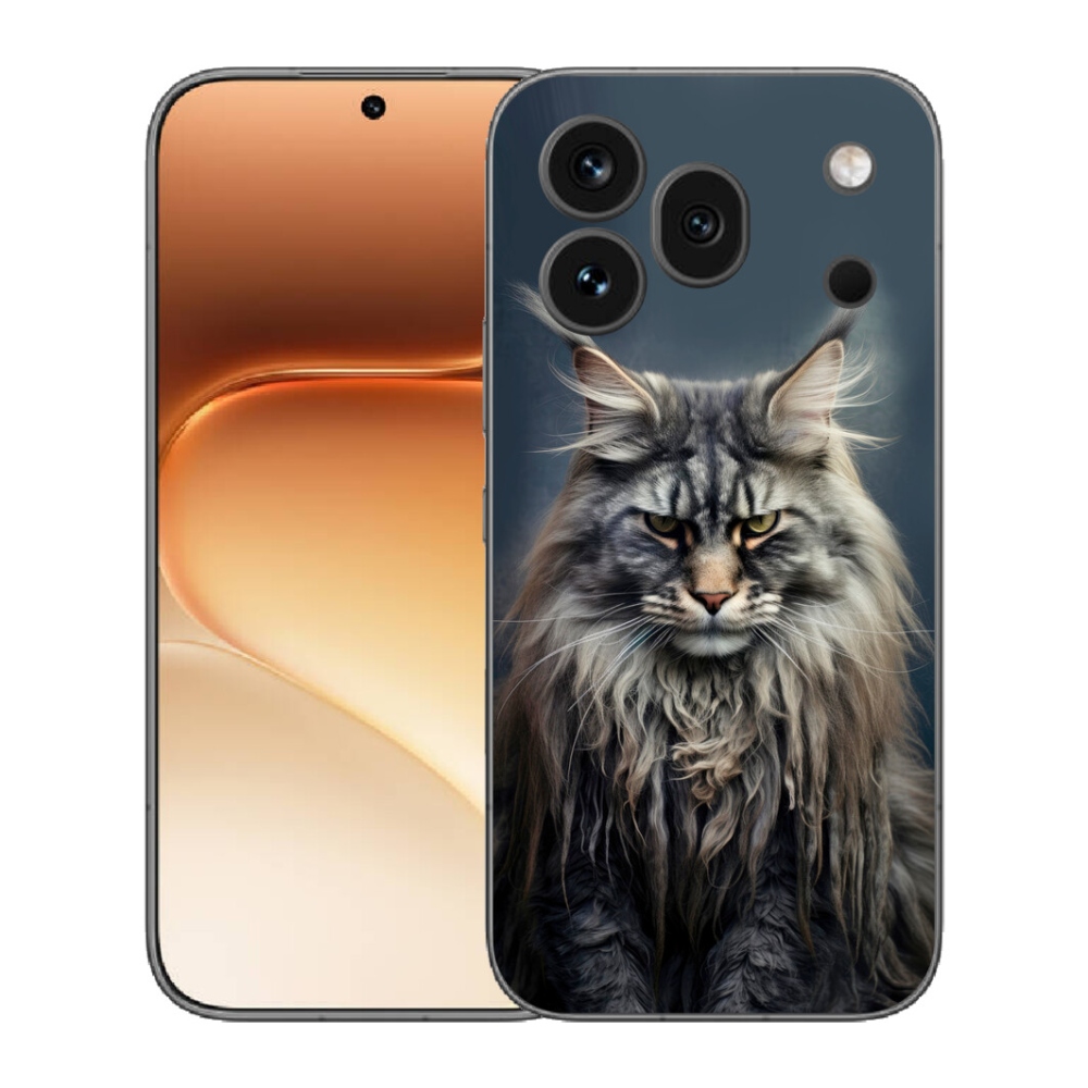 mmCase gélhuzat az Honor 600 Pro-hoz – macskás mintás 4