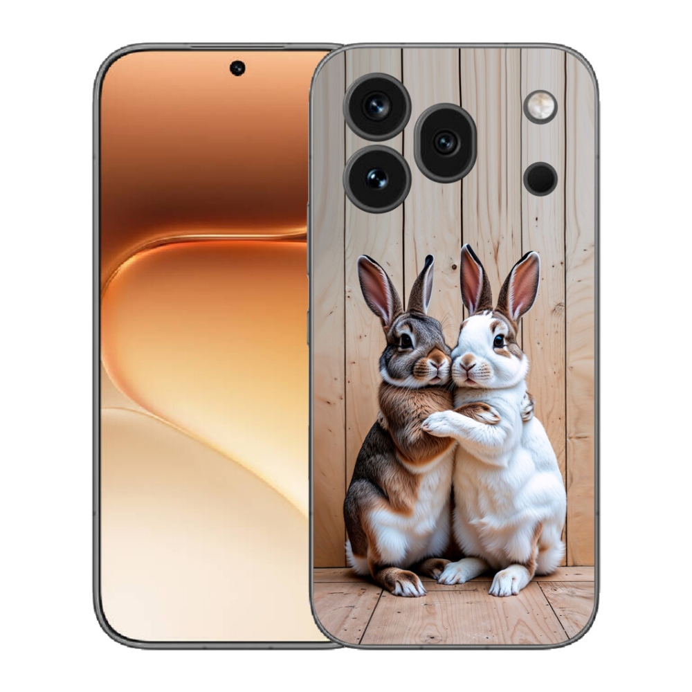mmCase gélhuzat az Honor 600 Pro-hoz – nyúlpár