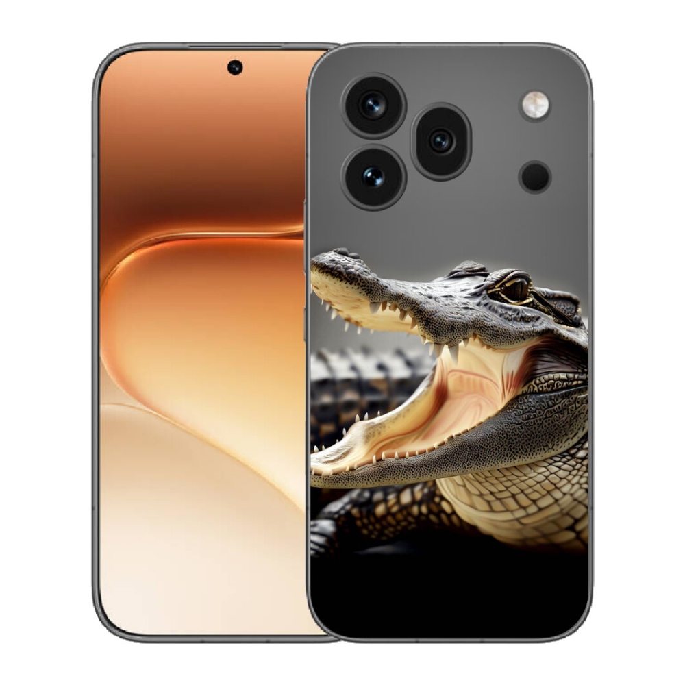 mmCase gél tok az Honor 600 Pro-hoz – krokodilbőr mintás