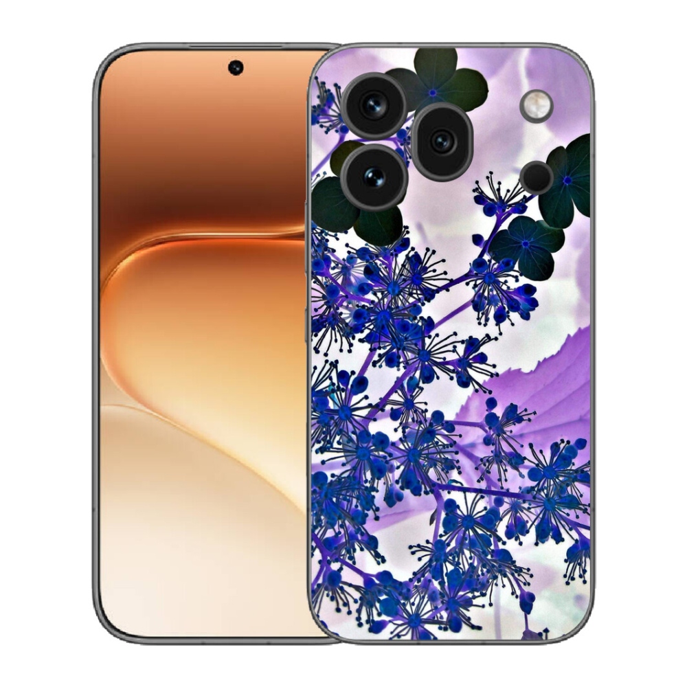mmCase gél tok az Honor 600 Pro-hoz – hortenzia virág