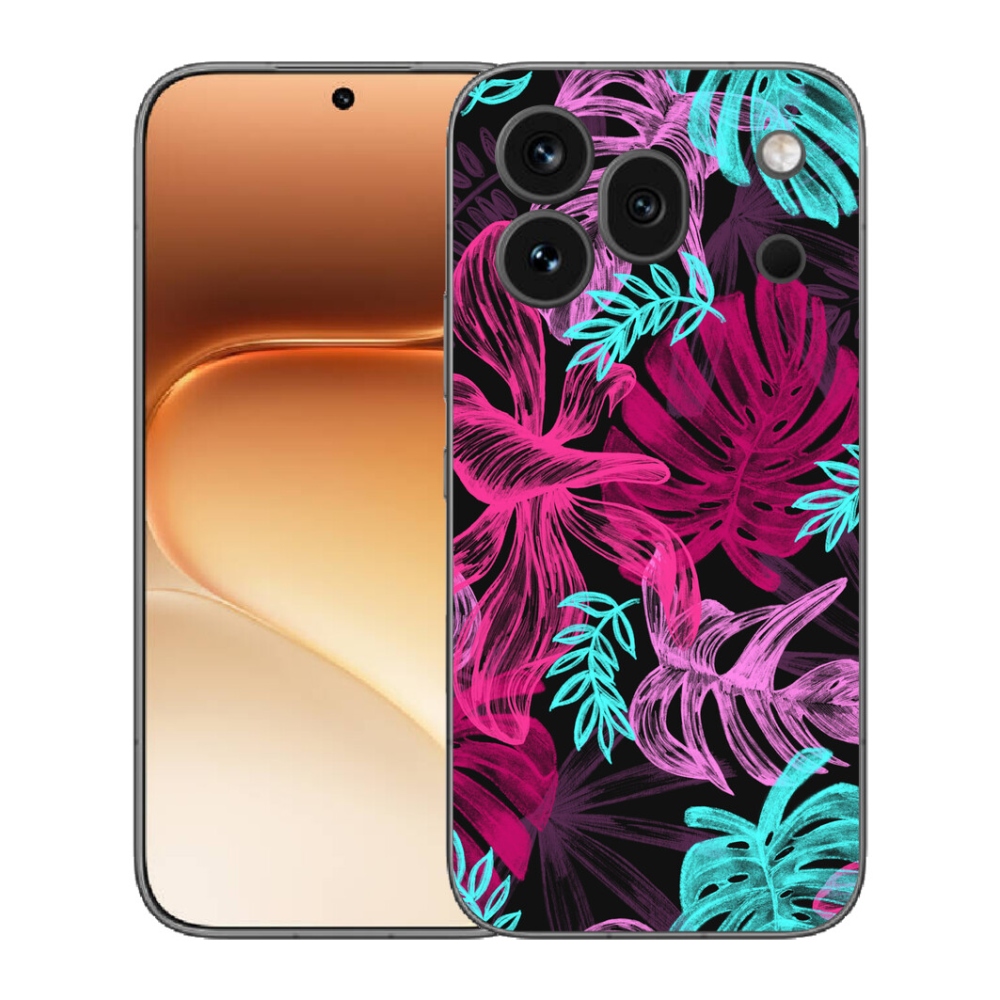 mmCase gél tok az Honor 600 Pro-hoz – virágok 1