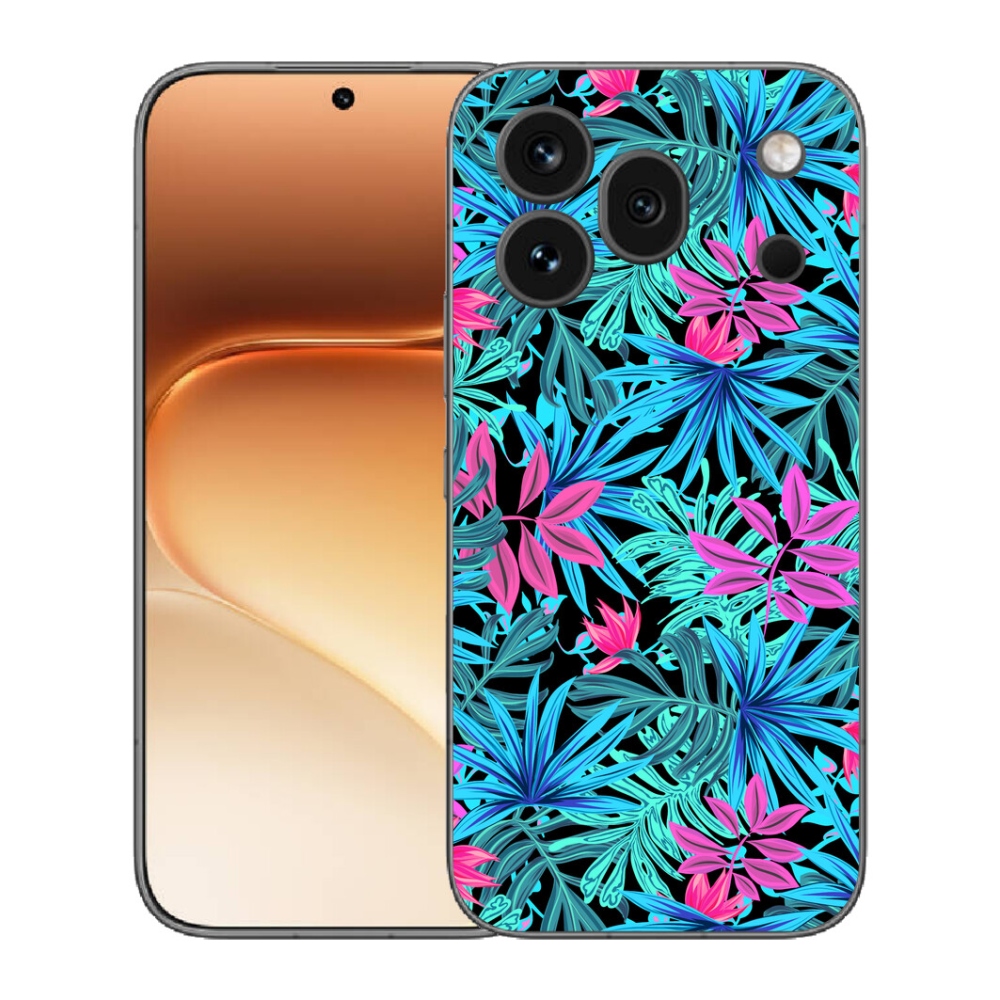 mmCase gél tok az Honor 600 Pro-hoz – virágok 3