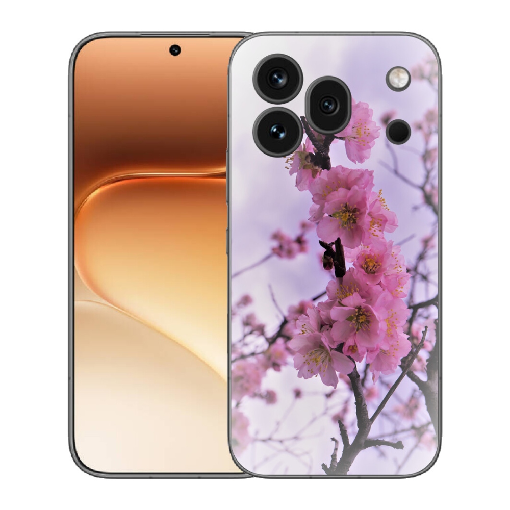 mmCase gél tok az Honor 600 Pro-hoz – virágok 7