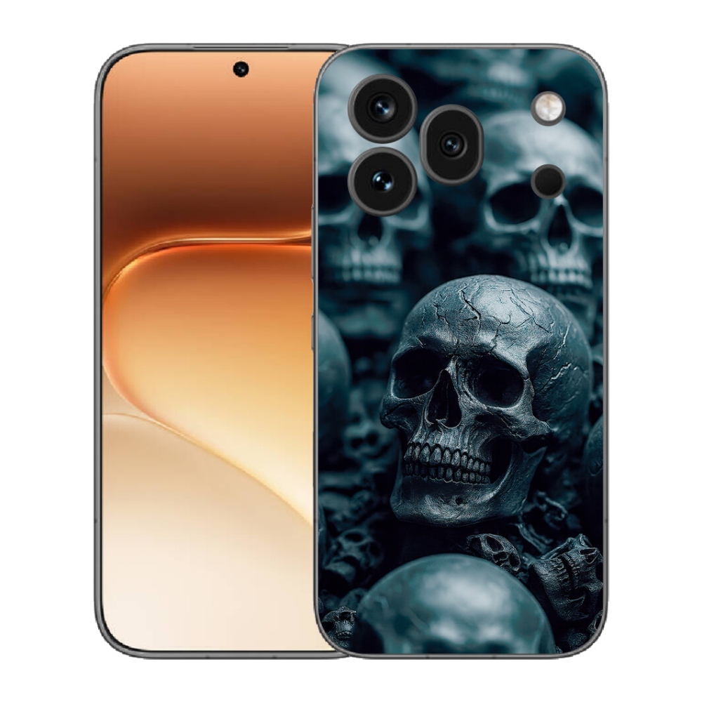 mmCase gél tok az Honor 600 Pro-hoz – koponya 2