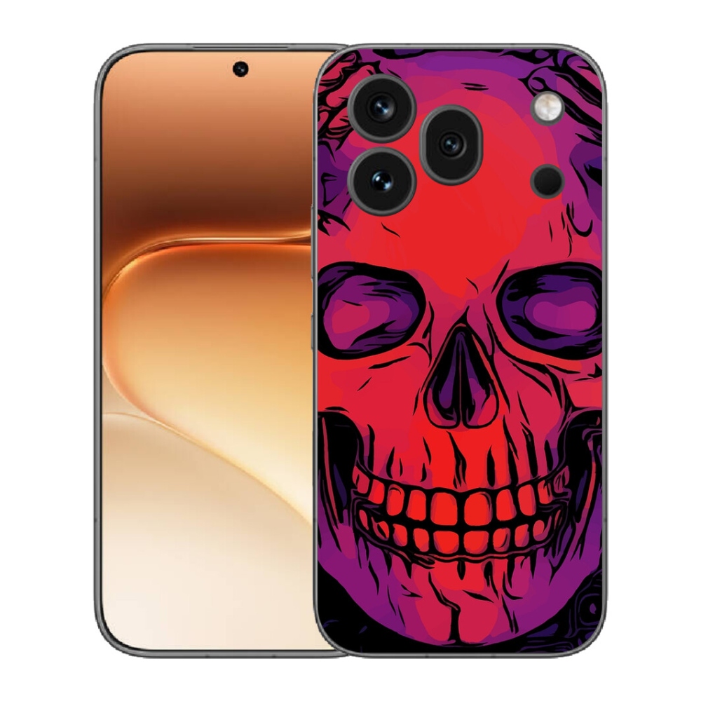 mmCase gél tok az Honor 600 Pro-hoz – koponya
